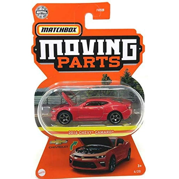 MOC 2021 Matchbox Moving Parts #4 2016 Chevy® Camaro® RED HOT MOC 2021 Matchbox Moving Parts #4 2016 Chevy® Camaro® RED HOT
